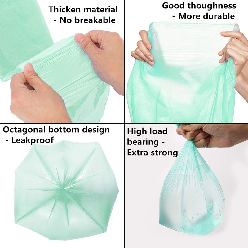 Bin Liners, Handles Trash Bags (20L)
