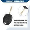 Hihaha 433MHz Keyless Entry Remote Key Fob for Ford Fusion