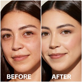 GEUUFEA Creamy Concealer & Foundation Stick, Full Coverage Makeup Stick Matte, Lightweight Hydrating Natural，Under Eye Concealer Pen for Dark Circles, Acne & Spots