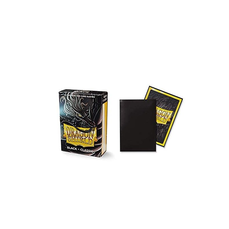 Dragon Shield Classic Mini Japanese Black 60 ct Card Sleeves