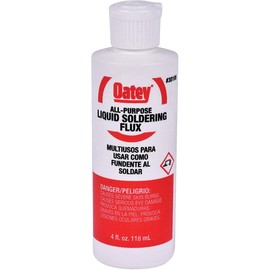 Oatey 4 oz. Lead-Free Liquid Soldering Flux Ammonium Chloride 1 pc.
