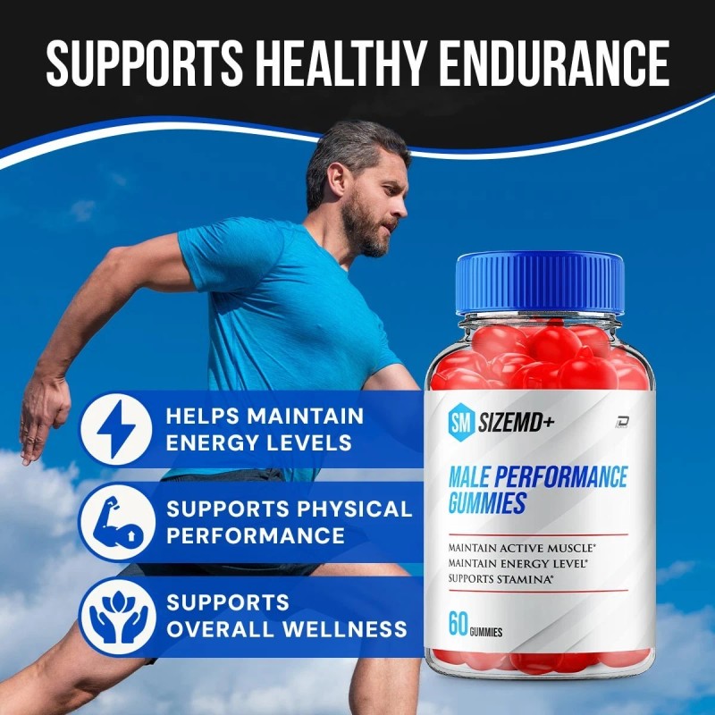 SizeMD+ (2 Pack) SizeMD+ Gummies for Men – Size MD+