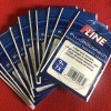 P-LINE Fluorocarbon Tapered Leader 9ft 7X 2lb (3-Packs) Fly Fishing