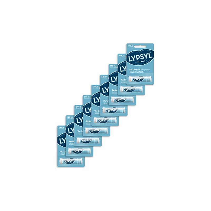 Lypsyl The Original Fragrance Lip Balm, Pack of 9