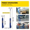 Hydraulic Long Ram Jack, 8 Tons/17363 lbs Capacity, with Single