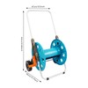 Garden Hose Reel Cart with Wheels, Outdoor Manual Water Hose