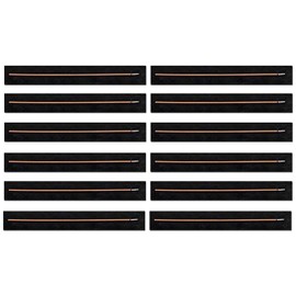 12 Pcs 2 Types Horizontal Incense Burner Round Incense Mat Fireproof Cotton Fireproof Felt Flame Resistant Fiber Non-Flammable Mat for Incense Holder Incense Plate for Mosquito Trap Holder (Rectangle (1.1 x 8.7 inches (3 x 22 cm))