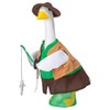 Miles Kimball Gaggleville Fishing Goose Outfit, Fits Large 23" H