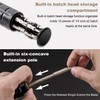 10-in-1 Multibit Ratchet Screwdriver, Robust and Easy to Use, Ratchet