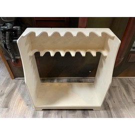 Factory Crafts Rifle Rack Display Stand Storage Holder Free Standing 7-Slot Gun Storage Rack