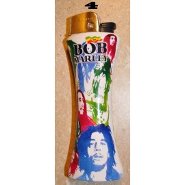 BOB MARLEY 12 X BOB MARLEY GIANT JUMBO SIZE CURVE LIGHTER&BOTTLE OPENER /Without Gas