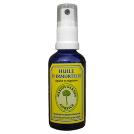 Immortelle Oil from Corsica 50 ml Flower Macerate with Organic Essential Oil Soothes and Regenerates