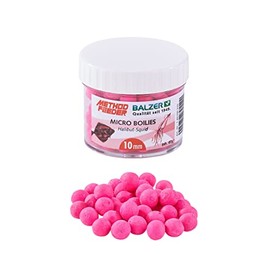 Balzer Method Feeder Boilies 10 mm Pink Halibut Squid 60 g