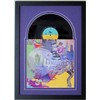 Record Album LP Frame Display Featuring Solid Wood Black Frame