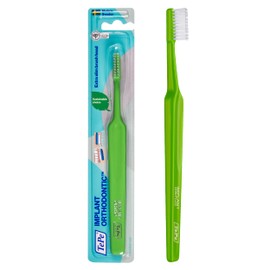 TePe Implant Orthodontic Soft Toothbrush ñ Extra Narrow Brush Head Thin Neck 1Pk
