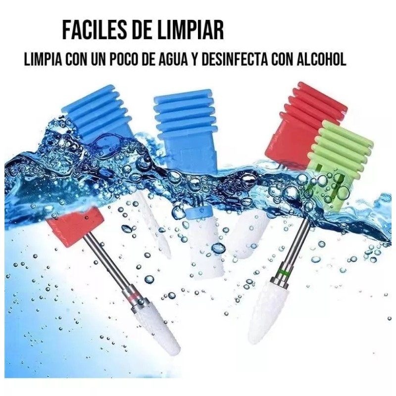 Usagi Brocas De Uñas Lima Pulidor Drill Juego Cerámica Fresadora