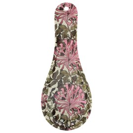 Lesser & Pavey Honeysuckle Spoon Rest for Kitchen & Home | Lovely British Designed Spoon Holder for Kitchen Accessories | Heat Resistant Spoon Rest for All Types of Spoons - William Morris
