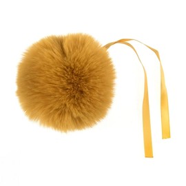 Trimits Faux Fur Pom Pom Medium 6cm Assorted Colours Mustard