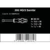 Wera 395 HO/3 Sanitary Hollow Shaft Nutspinner Set, 3pc, 05134275001,
