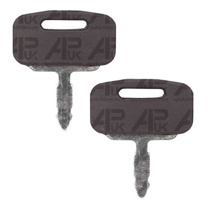 APUK 2x Ignition Keys Replacement for Lucas Massey Ferguson 35