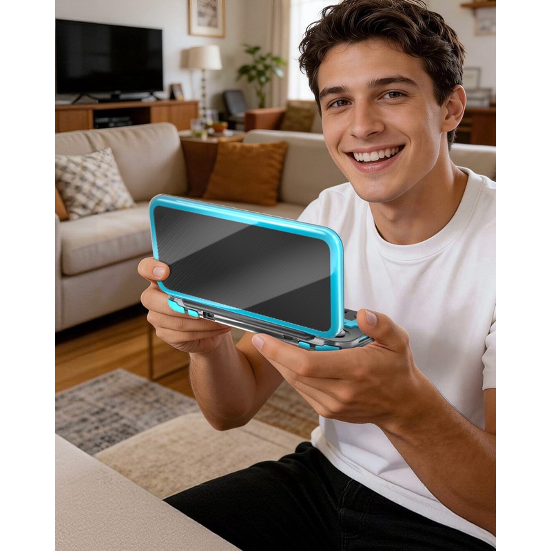Clear Protective Case for New 2DS LL | Top and