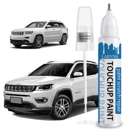 (PW1/SW1) Stone White Touch Up Paint for Dodge-Exact Match 2 in 1 touchup Paint Pen for Chips and Nicks Repair Car Paint Scratch Repair Kit