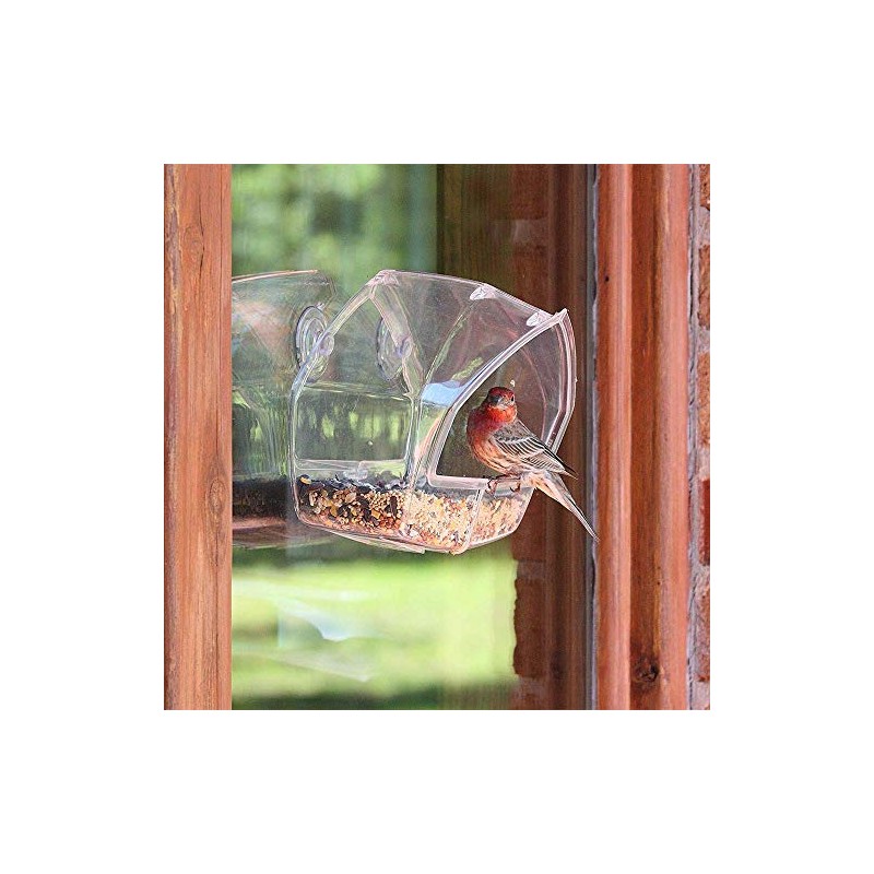 Woodstream Birdscapes Window Wild Bird Feeder