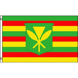 1000 Flags Kanaka Maoli Hawaii Native People's Flag - 5'x3'