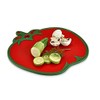 Maya Professional Tools 041350 Cutting Board Tomato Non-slip, Red, Green