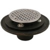 Jones Stephens D60205 2 No-Hub Cast Iron Shower Drain With