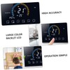 Housoutil Intelligent Thermostat Programmable Manual Smart Thermostat for Temperature Control