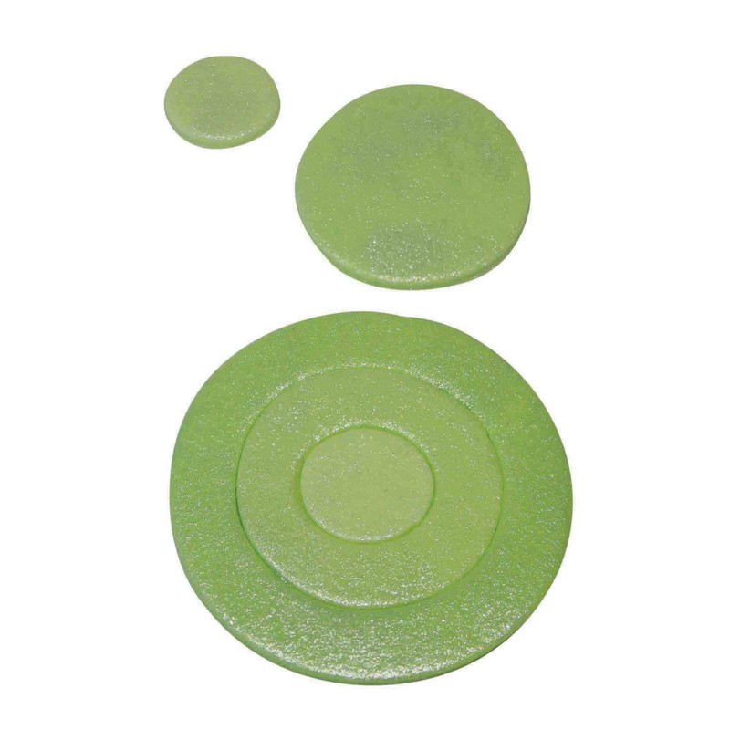 PME Stainless Steel Round Cutters, Set of 3,6 x 1.2