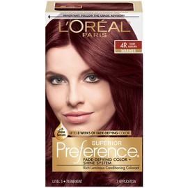 L'Oreal Superior Preference - 4R Dark Auburn (Warmer) 1 Each (Pack of 2)