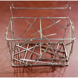 ALESSI for Delta Airlines Water Caddy Stainless Steel wire basket 044207752