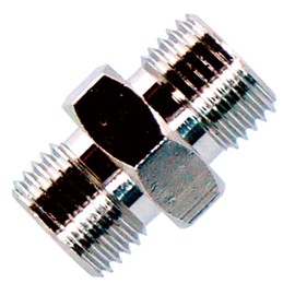 Niigata Seiki BeHAUS N-122 Nipple, Same Diameter G1/4 x G1/4, Made in Japan