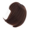 Ailgely Doll Wig Shoulder Length Straight Bang Soft Fiber for