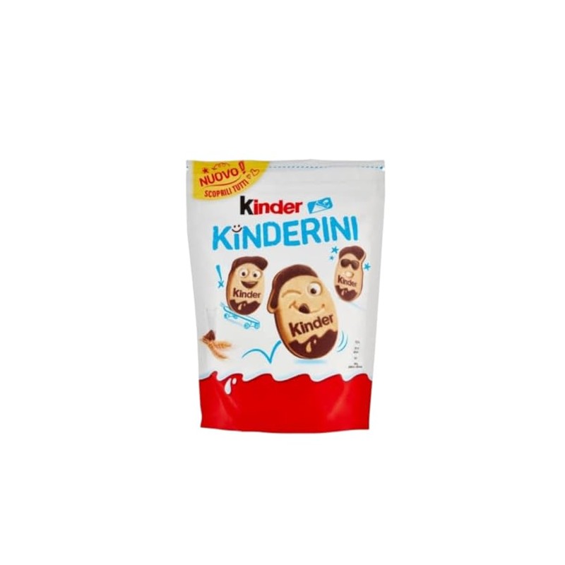 Kinder Kinderini biscuits Frollini milk and cocoa 250g NOVITA'