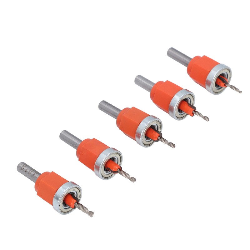 5 Pcs Countersink Drill Bit Set 2.8 3 3.2 3.5