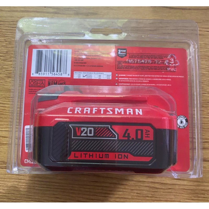 Craftsman Bateria Craftsman CMCB204 20v 4ah 1 BATERIA