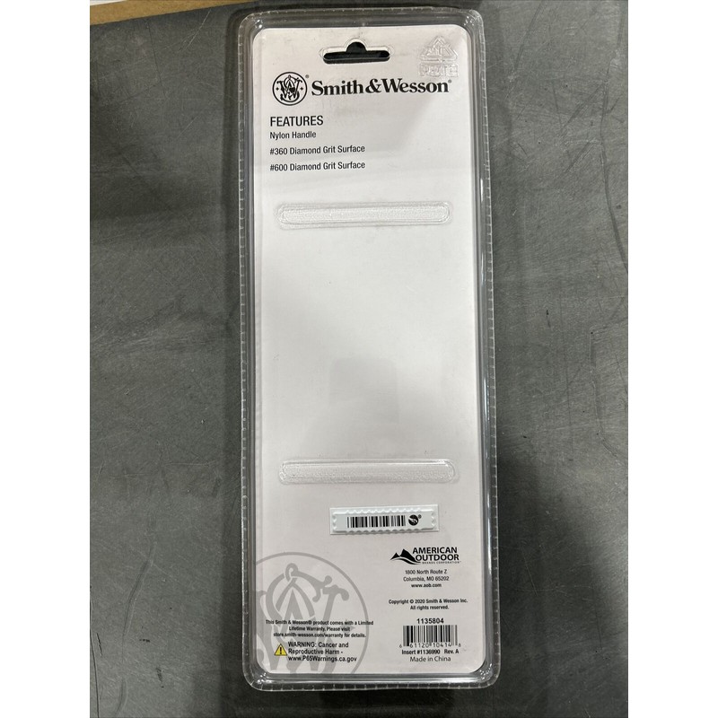 Smith & Wesson Folding Knife Sharpener / Whetstone 1135804 (Pack