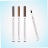 minkissy 12 Pcs Waterproof Eyebrow Pen Waterproof Brow Pencil Eyebrow
