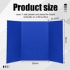 Paterr Trifold Poster Board with Storage Bag, Hook and Loop