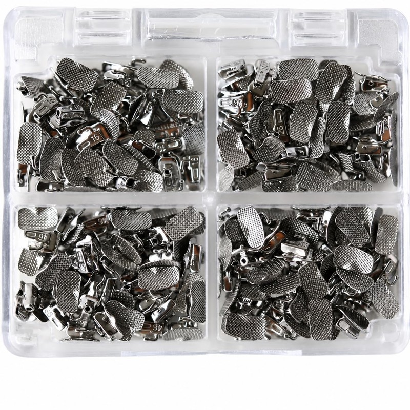 DENTASOP Juego de 80 piezas de tubos bucales metálicos simples
