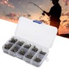 Juego de Broches Giratorios de Pesca de 210 Uds., Barril