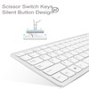 USB Wired Keyboard 78 Keys Ultra Thin Mini Portable Anti
