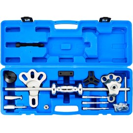 DASBET 19PCS Slide Hammer Puller Set | 9-Way Internal External Puller Hub Puller, Dent Hub Gear Puller Remover Set, Wheel Hub Puller Dent Repair Kit