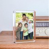 kuchisity 3'' x 3'' Acrylic Picture Frames 12Pcs,20mm Clear Double
