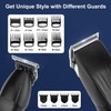Suttik Professional Hair Clipper and Trimmer Set, Barber Clippers Set
