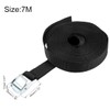 sourcing map 7 m x 25 mm lashing straps, cargo