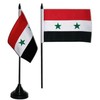 Flaggenfritze Syria Table Flag + Free Sticker